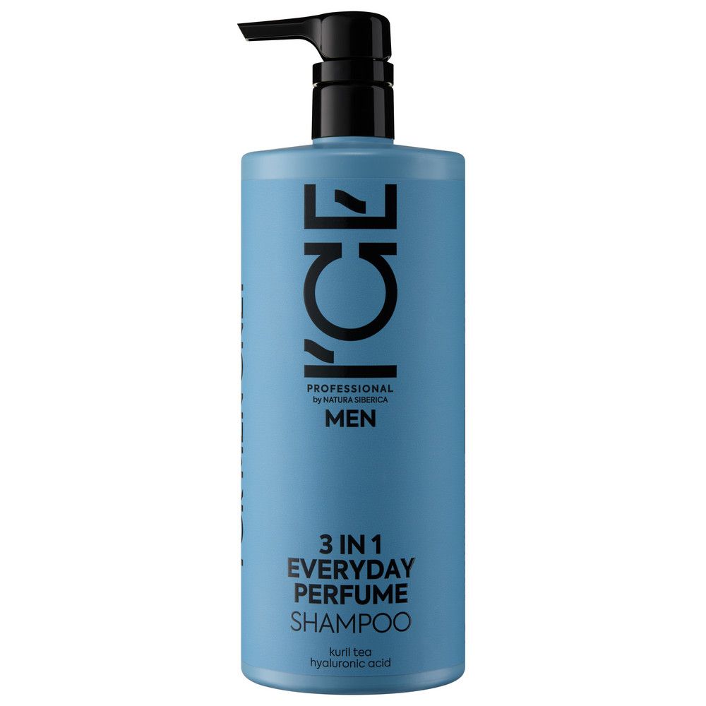 Мужской парфюмированный шампунь 3 в 1 ICE by Natura Siberica Take It Home, 1000 мл