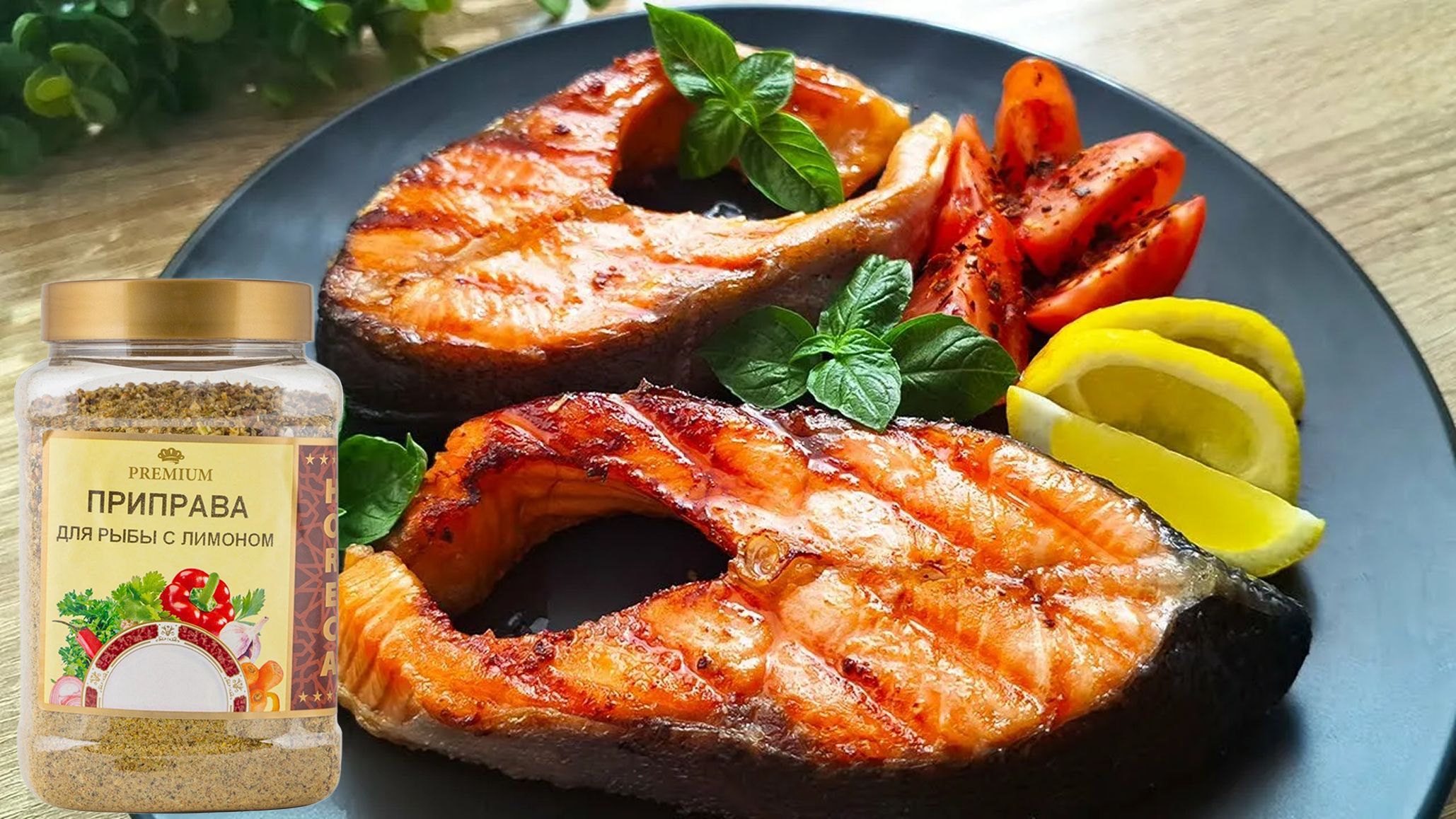 Приправа Мой Продукт для Рыбы Лимонная 740г х 6шт.