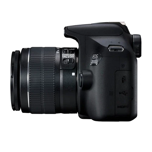 Фотоаппарат Canon EOS 2000D Kit EF-S 18-55mm f/3.5-5.6 III (Черный)
