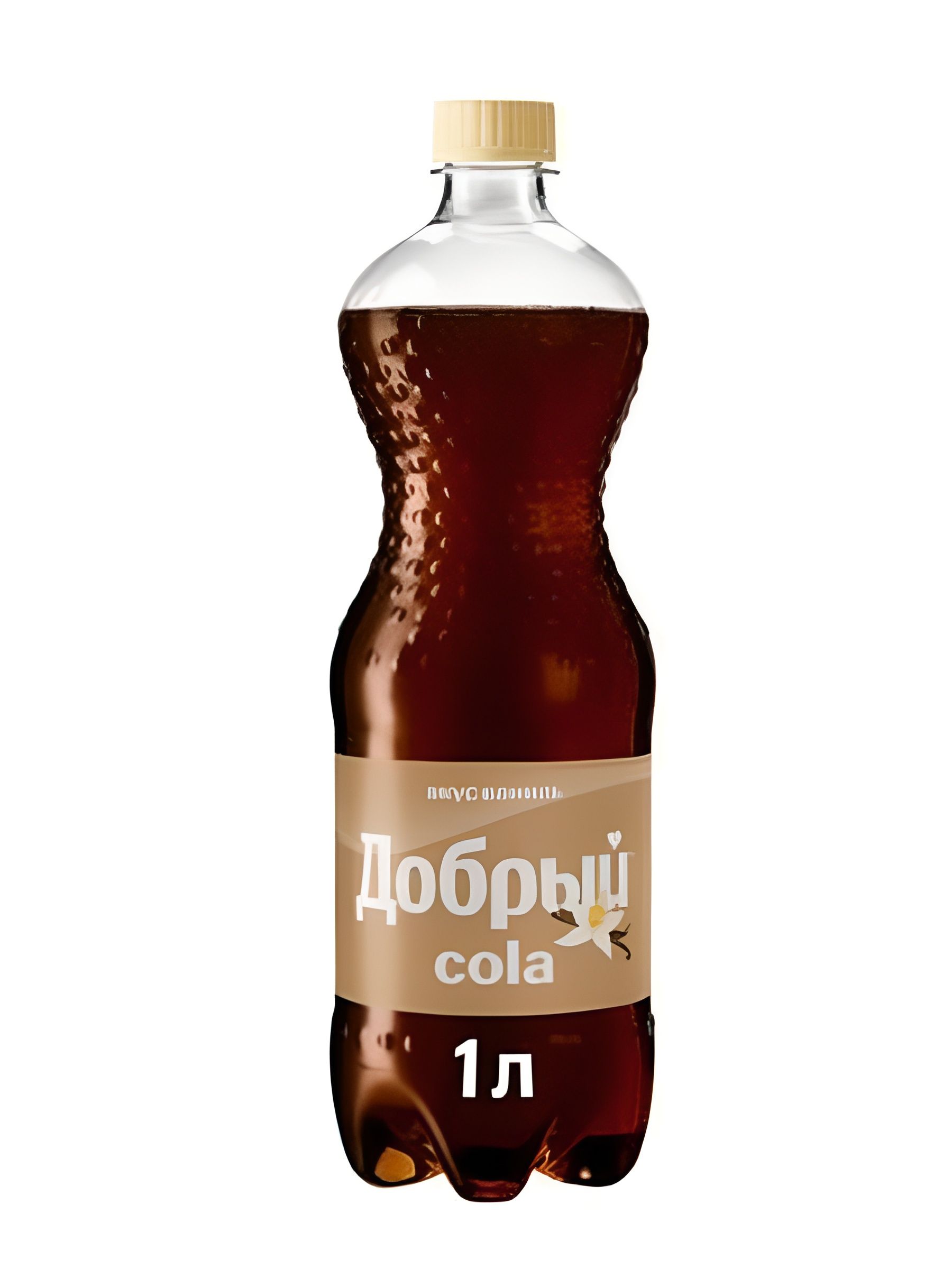 Напиток Добрый Cola Ваниль, 1 литр. ПЭТ. Упаковка 12 шт.