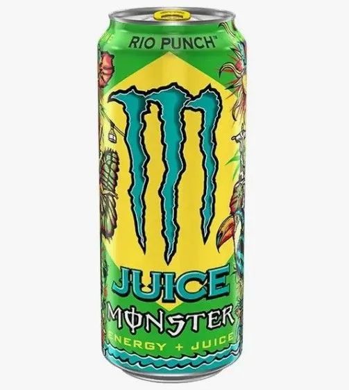 Энергетический напиток Monster Energy Rio Punch, 500 мл, упаковка 12 шт