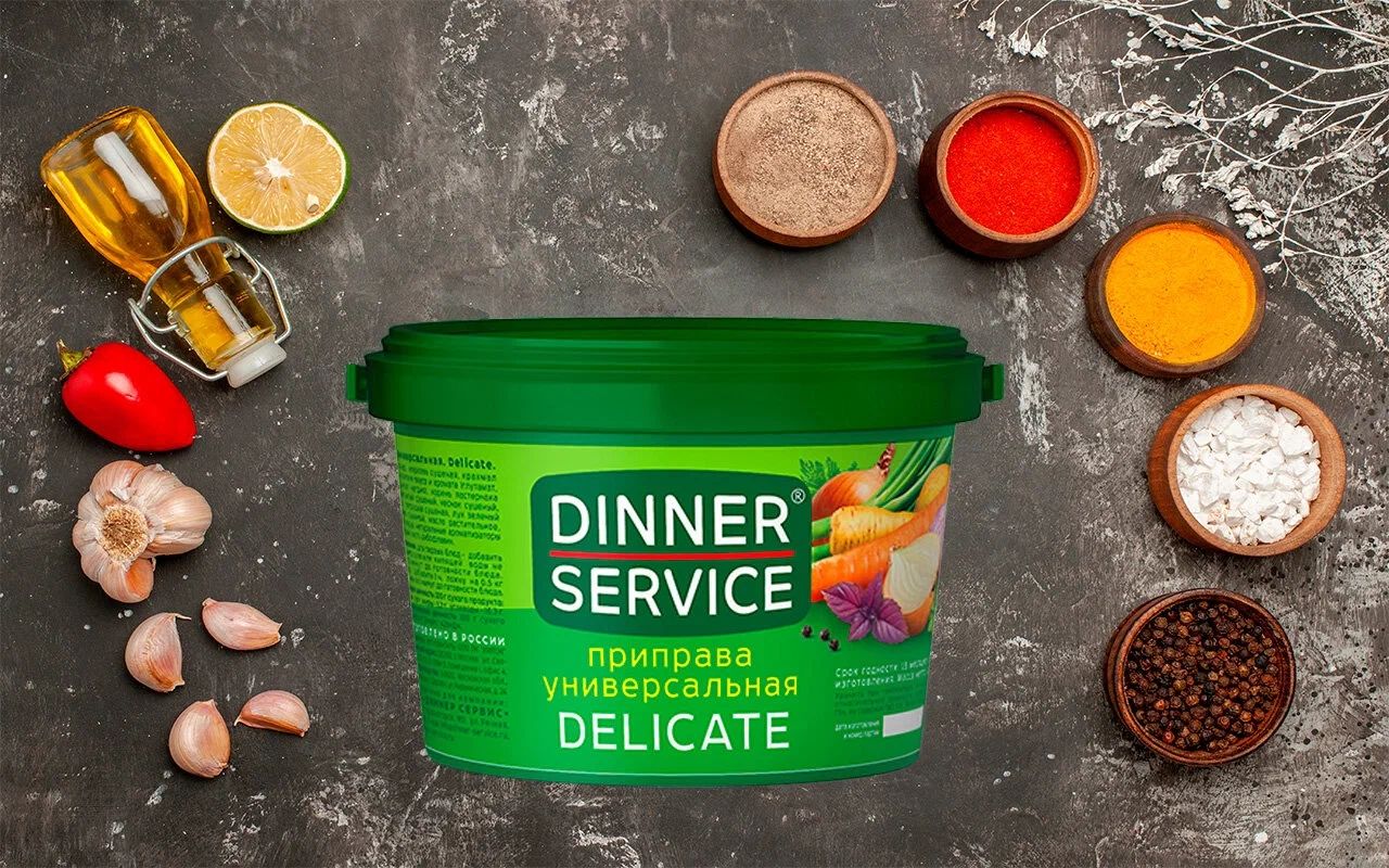 Приправа Dinner Service Delicate Универсальная 2кг х 6шт.