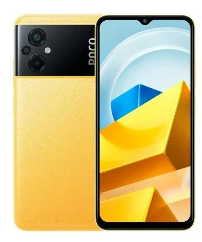 Смартфон Xiaomi POCO M5 4/128GB (Жёлтый, 128 ГБ, 4 ГБ)