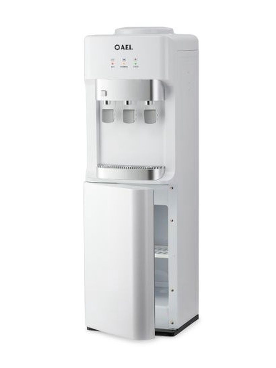 Кулер для воды LD-AEL-72c white с шкафчиком