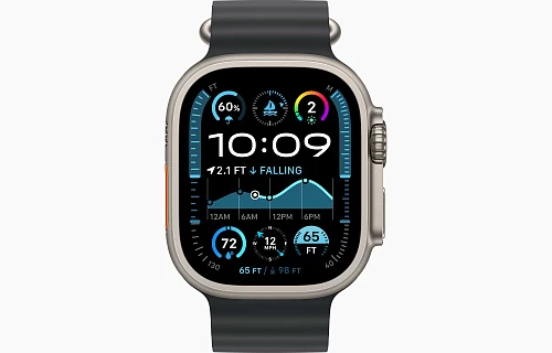 Умные часы Apple Watch Ultra 2 49 мм (2024) Natural Case with Ocean Band (49mm, Black, One size)
