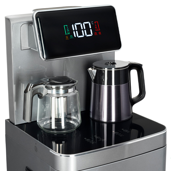 Кулер с чайным столиком Тиабар Ecotronic TB45-LE Graphite