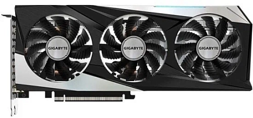 Видеокарта Gigabyte GeForce RTX 3060 12288Mb, Gaming OC 12G (GV-N3060GAMING OC-12GD) 2xHDMI, 2xDP, Ret (Чёрный)