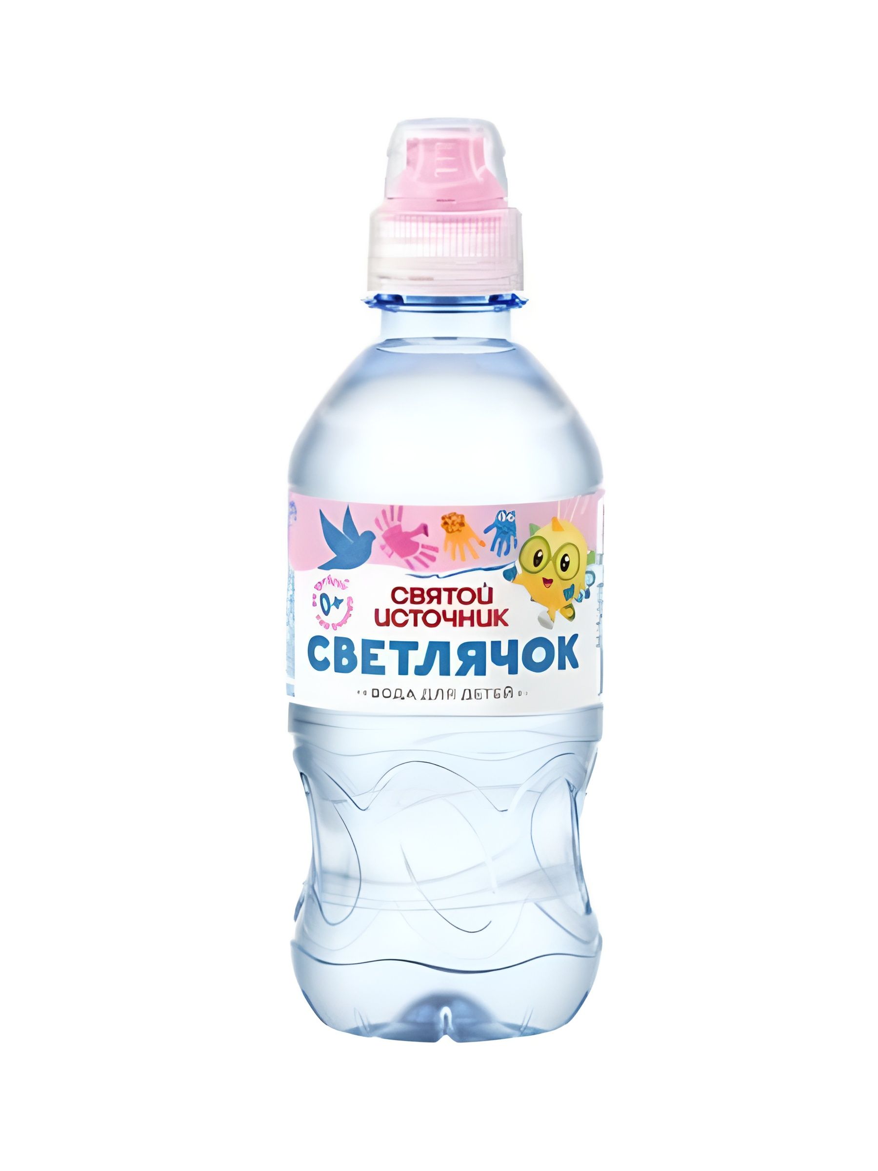 Вода детская Святой Источник Светлячок питьевая негазированная 0+. Упаковка 330 мл х 12шт.