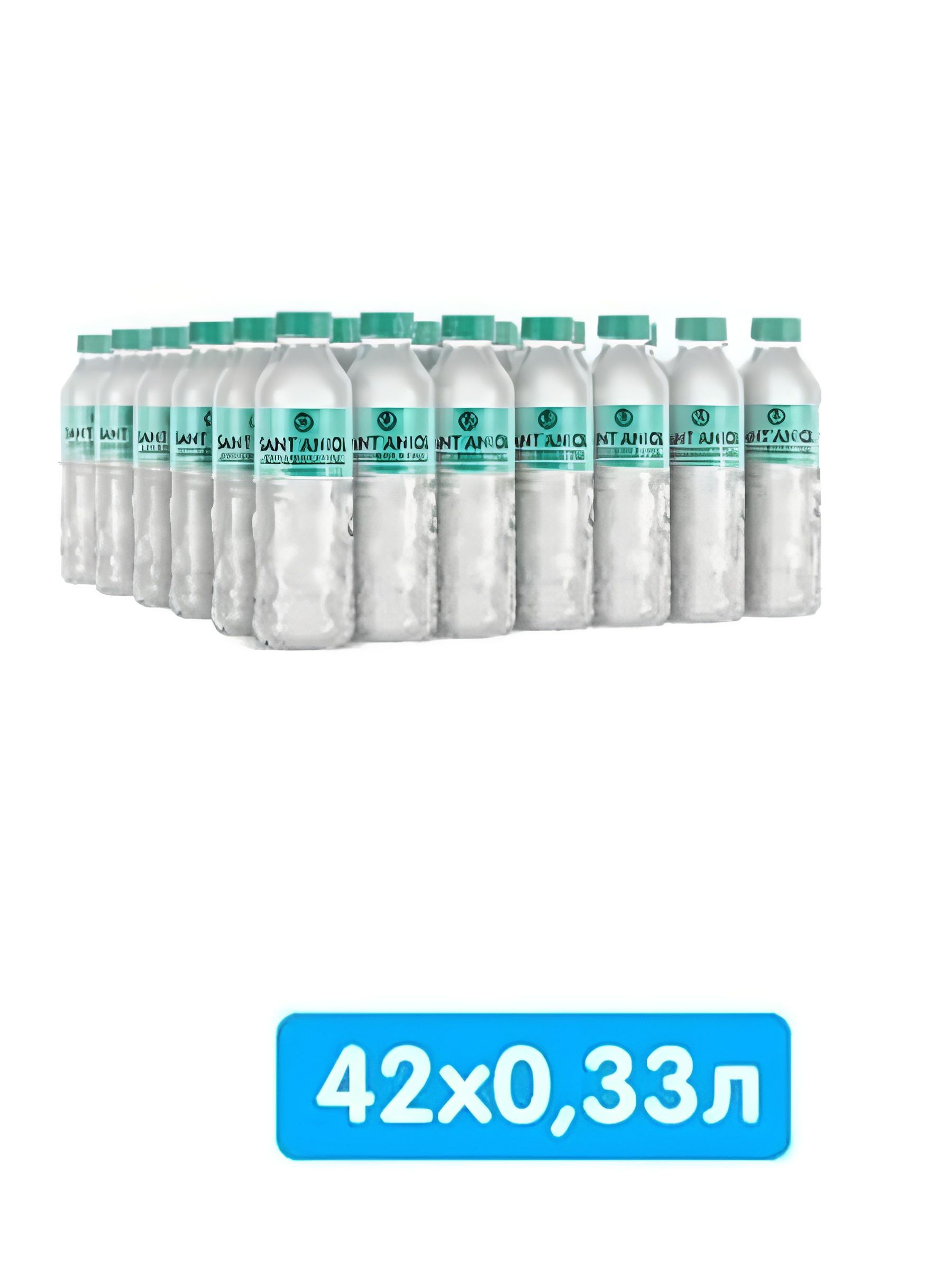 Вода минеральная Sant Aniol (Сант Аниол) негазированная, пэт, 42 шт по 0.33 л.