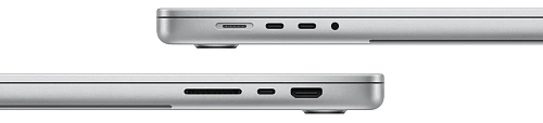 Ноутбук Apple MacBook Pro 16 2023 (M3 Max 14-Core, GPU 30-Core, 36GB, 1TB) (Серебристый, 36 ГБ, 1 ТБ, MRW73)
