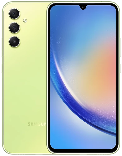 Смартфон Samsung Galaxy A34 5G 6/128GB (6 ГБ, 128 ГБ, Зелёный)