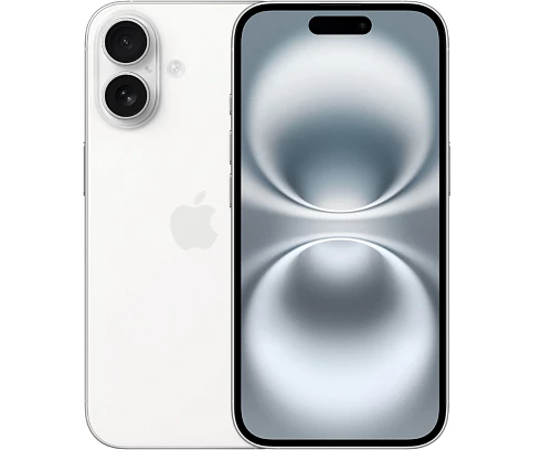 Смартфон Apple iPhone 16 Plus 512GB eSim (8 ГБ, 512 ГБ, Белый)