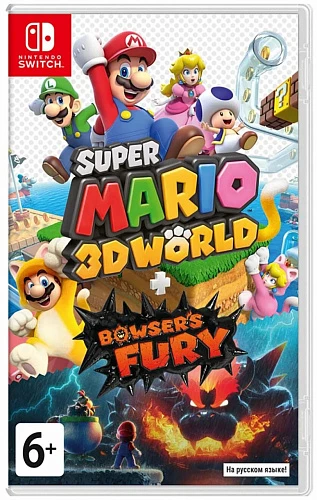 Игра Super Mario 3D World + Bowsers Fury (Nintendo Switch, Nintendo Switch, Уценка)