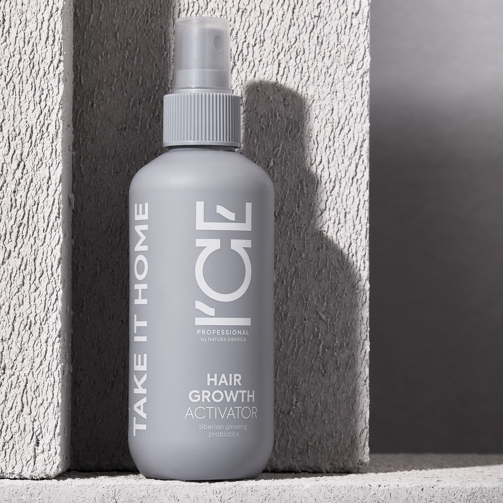 Лосьон-активатор для волос Hair Growth Стимулирующий рост волос ICE Professional by Natura Siberica Take It Home, 200 мл х 6шт.