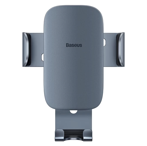 Автомобильный держатель для телефона в дефлектор Baseus Metal Age II (Round Air Vent) (Серебристый)