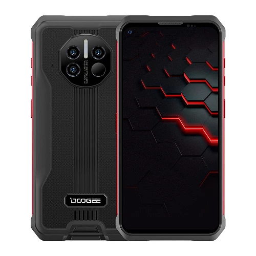 Смартфон DOOGEE V11 8/128GB (Красный, 128 ГБ, 8 ГБ)
