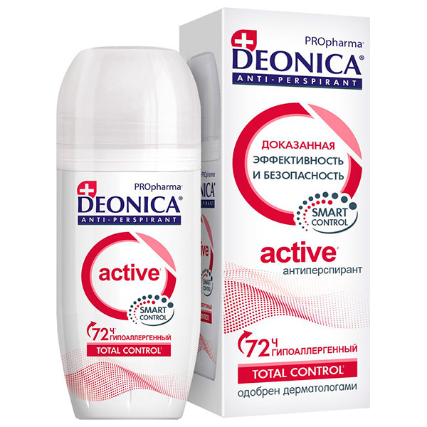 Антиперспирант шариковый Deonica Propharma Active 50 мл