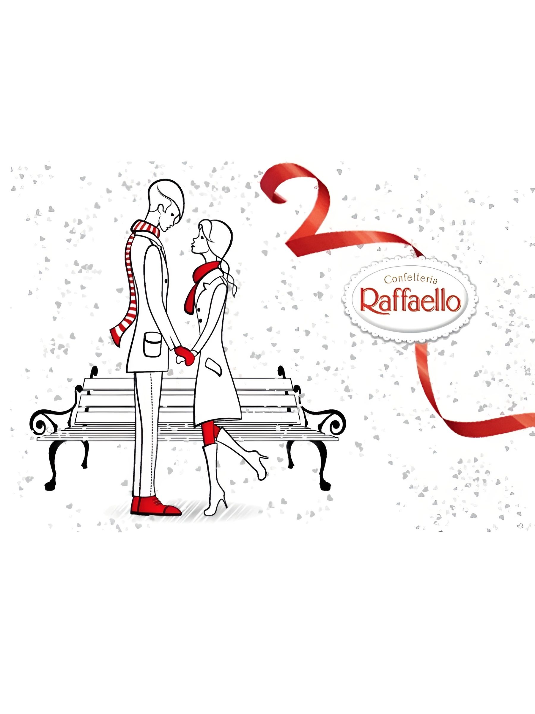 Конфеты с цельным миндалем в кокосовой обсыпке Raffaello, 40 г. 10 шт.