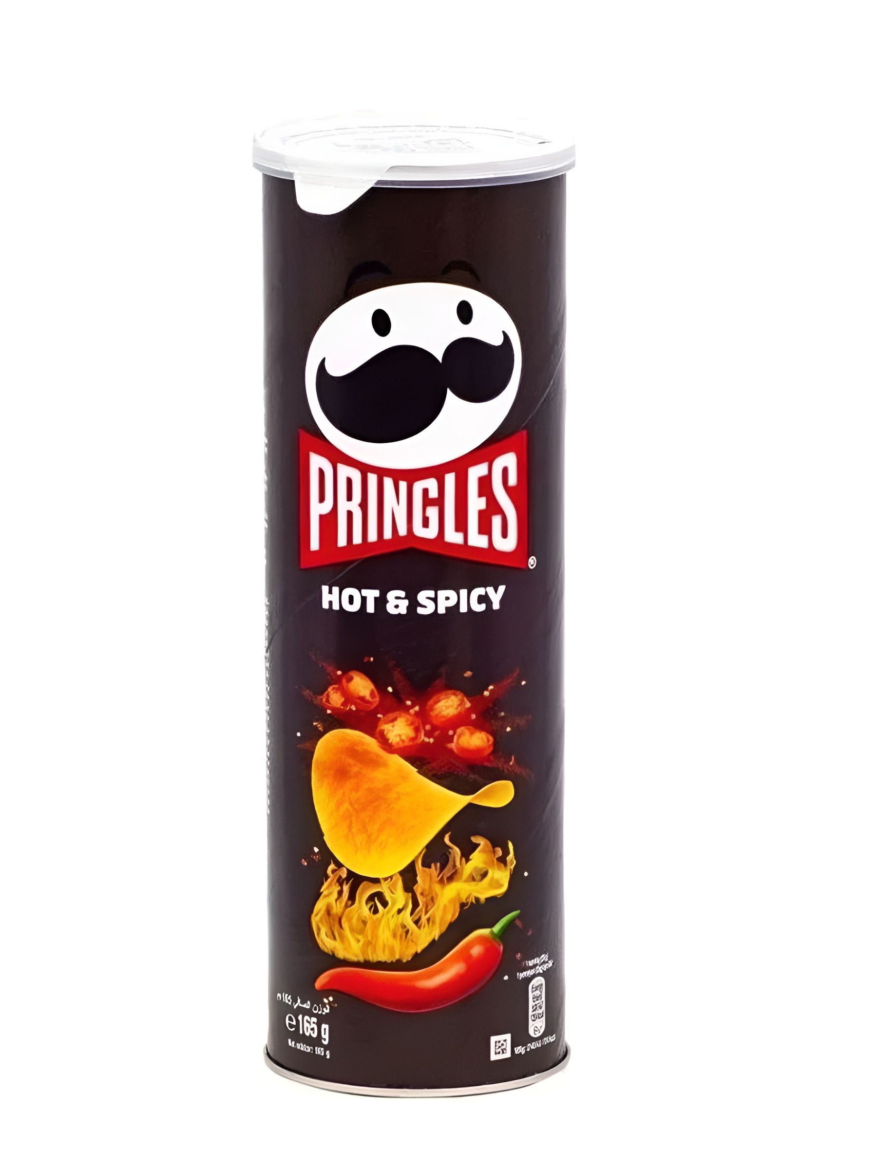 Чипсы Pringles Hot & Spicy (остро-пряные) 165 гр. 12 шт.