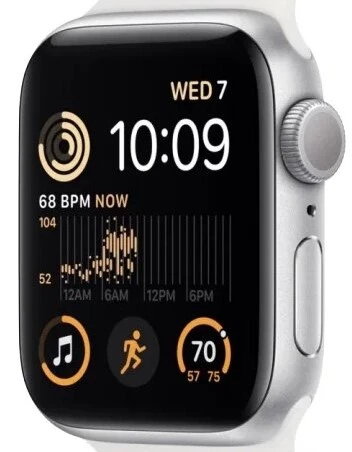 Умные часы Apple Watch SE Gen 2 44мм (2022) (44mm, Белый M/L, M/L)