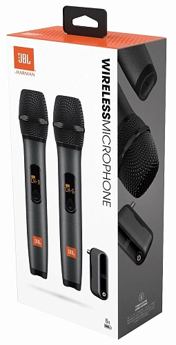 Беспроводной микрофон JBL Wireless Microphone Set (Черный)