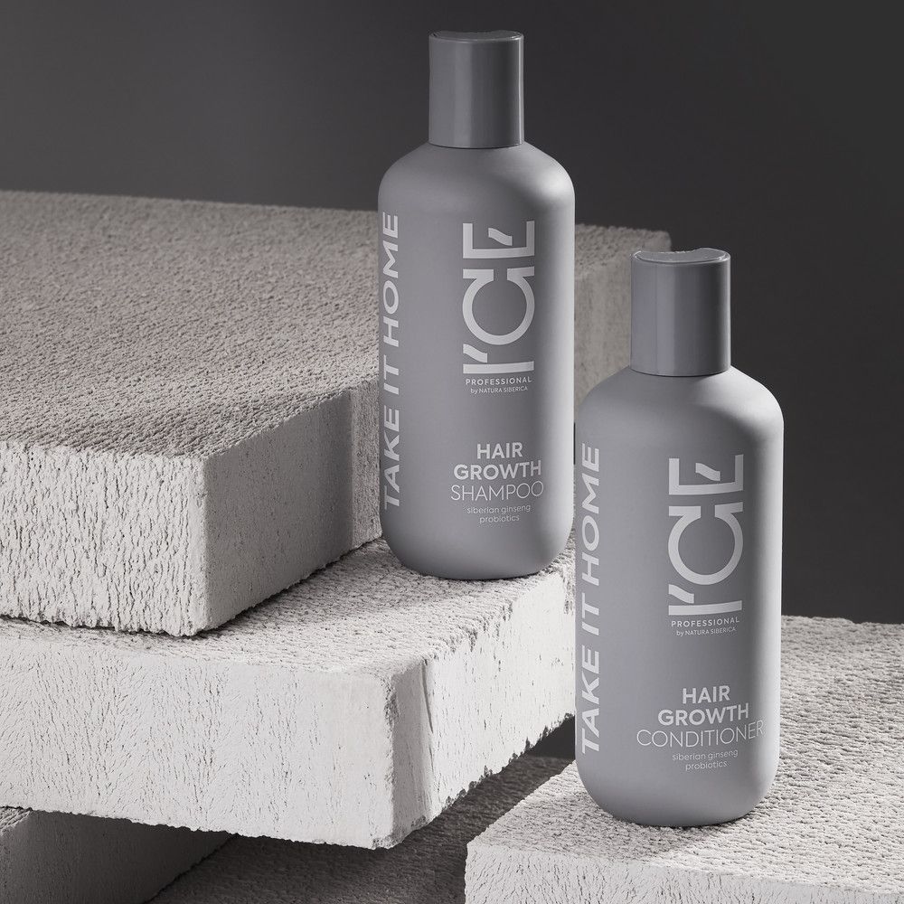 Лосьон-активатор для волос Hair Growth Стимулирующий рост волос ICE Professional by Natura Siberica Take It Home, 200 мл