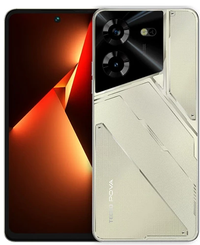 Смартфон Tecno Pova 5 8/256GB (RU/A) (Золотой, 256 ГБ, 8 ГБ, RU)
