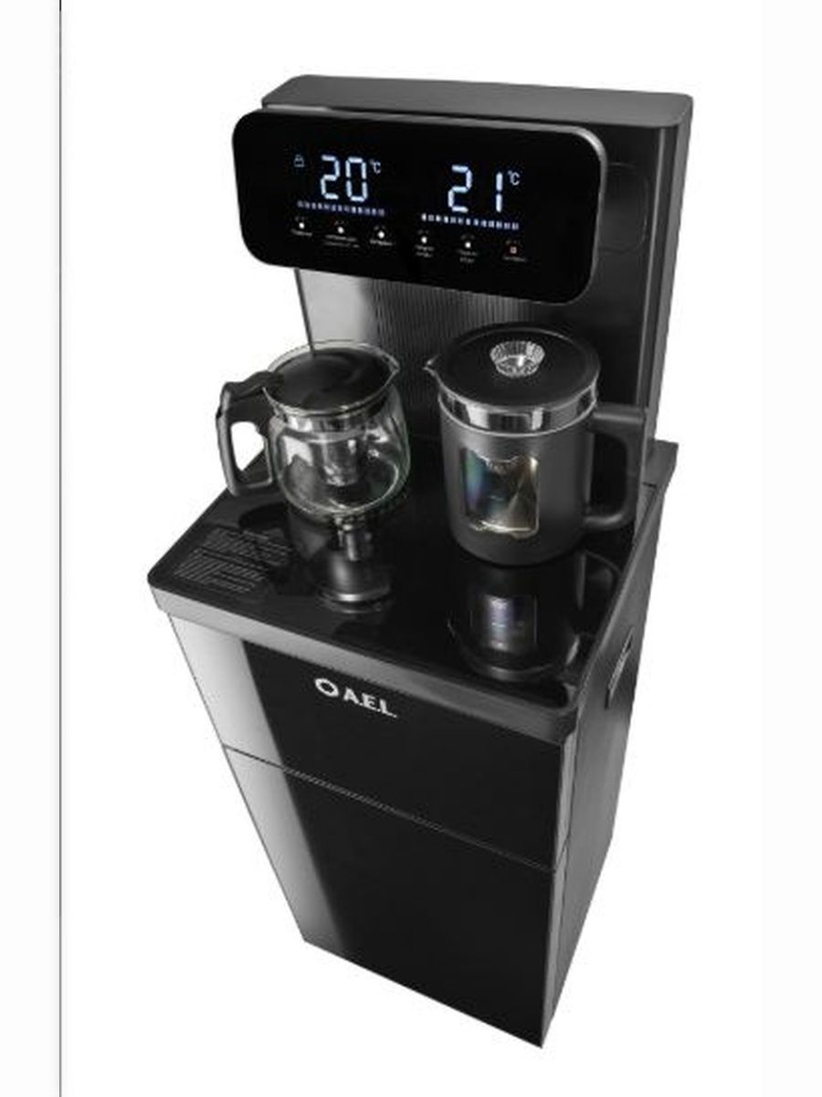 Кулер с чайным столиком Тиабар LD-AEL-80a black
