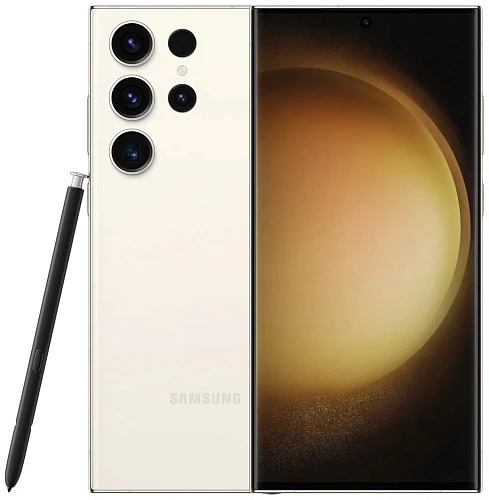 Смартфон Samsung Galaxy S23 Ultra 12/1TB Global (Бежевый, 12 ГБ, 1 ТБ, Global)