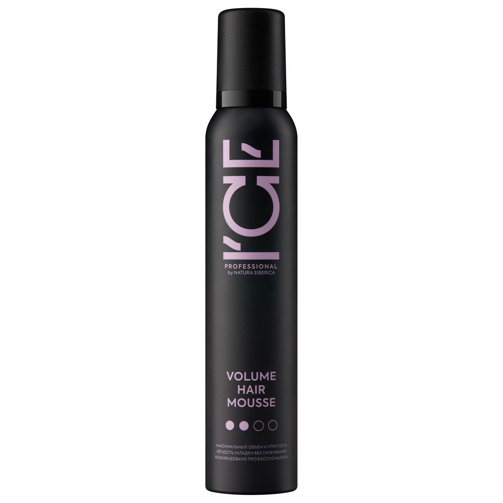 Мусс для придания объёма волосам Volume Hair Mousse ICE Professional by Natura Siberica Take It Home, 200 мл х 12шт.