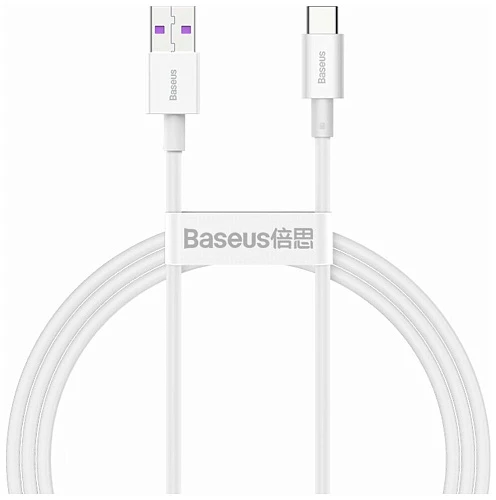 Кабель Baseus Superior Series Fast Charging Data Cable USB to Type-C 66W 2m (Белый)
