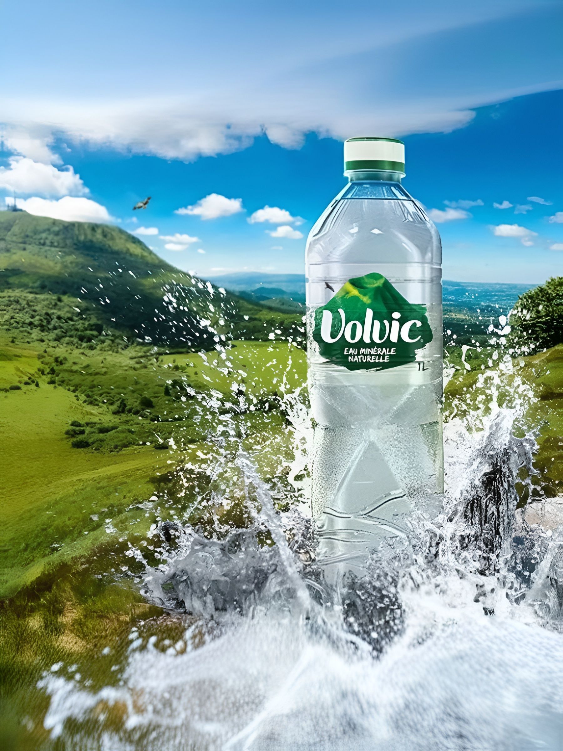 Вода Volvic, 1.5 л, негазированная, пэт, (упаковка 1.5л х 6шт.)