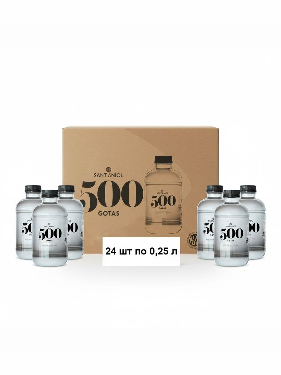 Вода минеральная Sant Aniol (Сант Аниол)негазированная, пэт, 24 шт по 0.25 л.