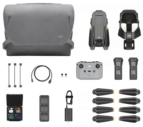 Квадрокоптер DJI Mavic 3 Fly More Combo (Серый)