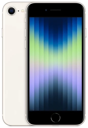 Смартфон Apple iPhone SE 2022 64GB (Белый, 64 ГБ, 4 ГБ)