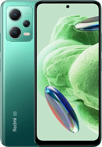 Смартфон Xiaomi Redmi Note 12 5G 4/128GB Global (Зелёный, 4 ГБ, 128 ГБ, Global)