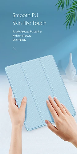 Чехол-книжка Gurdini Dux Ducis Toby Series для iPad Pro 12.9 (2022) / Air 13 (2024) (Голубой)