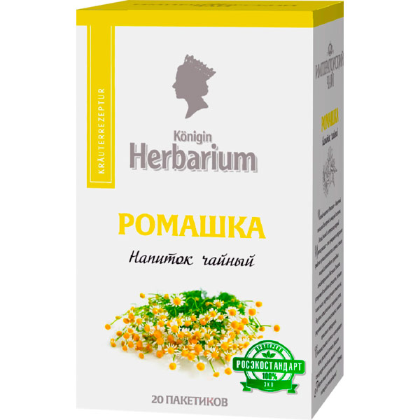 Чайный напиток Konigin Herbarium Ромашка 20 пак