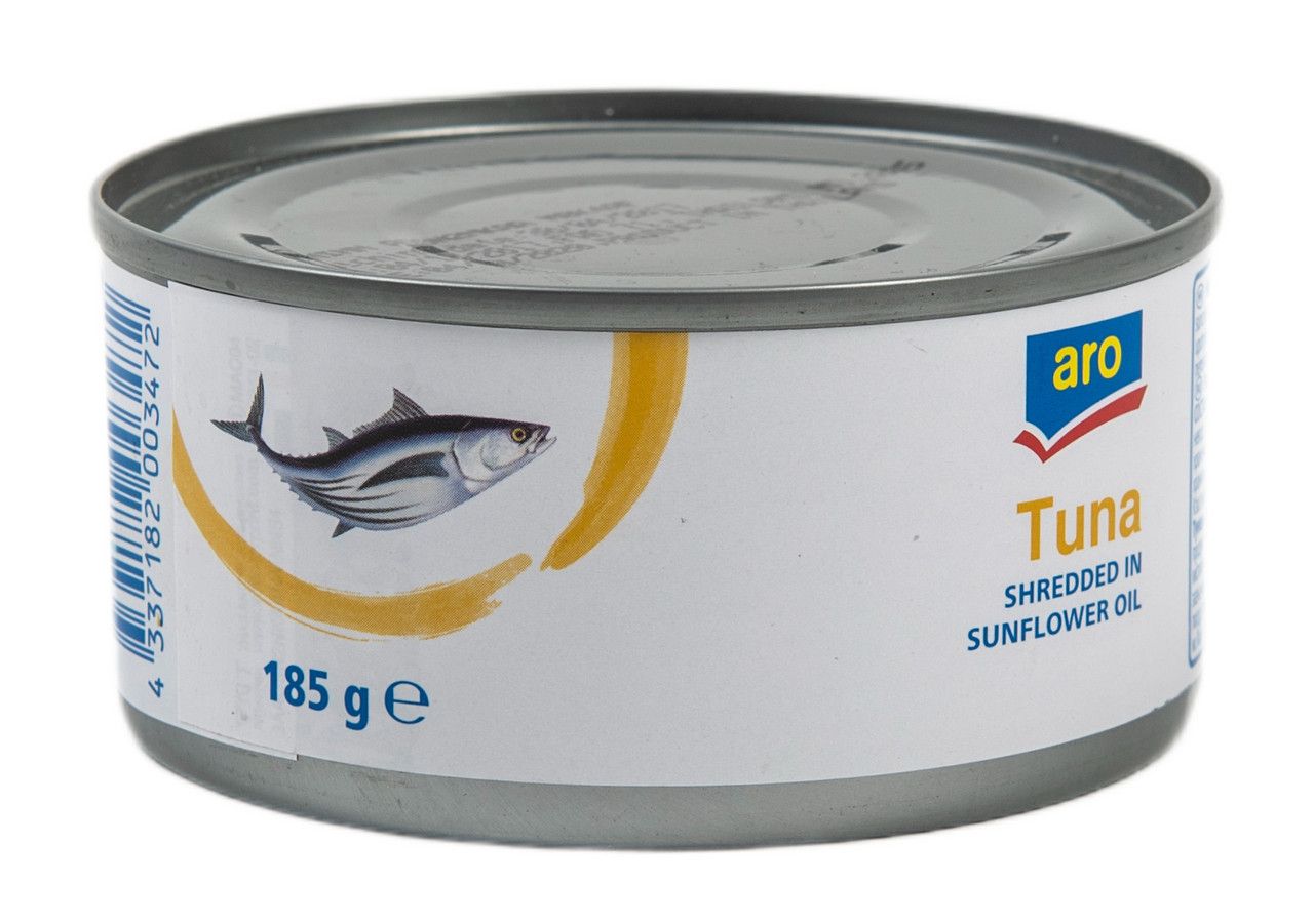 aro Тунец измельченный в масле, 185г х 48 шт.