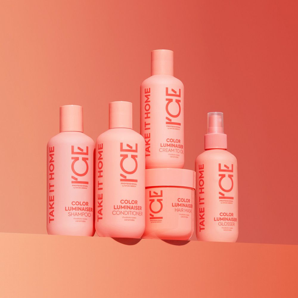 Кондиционер для окрашенных волос Ламинирующий Color Luminaiser ICE by Natura Siberica Take It Home, 100мл