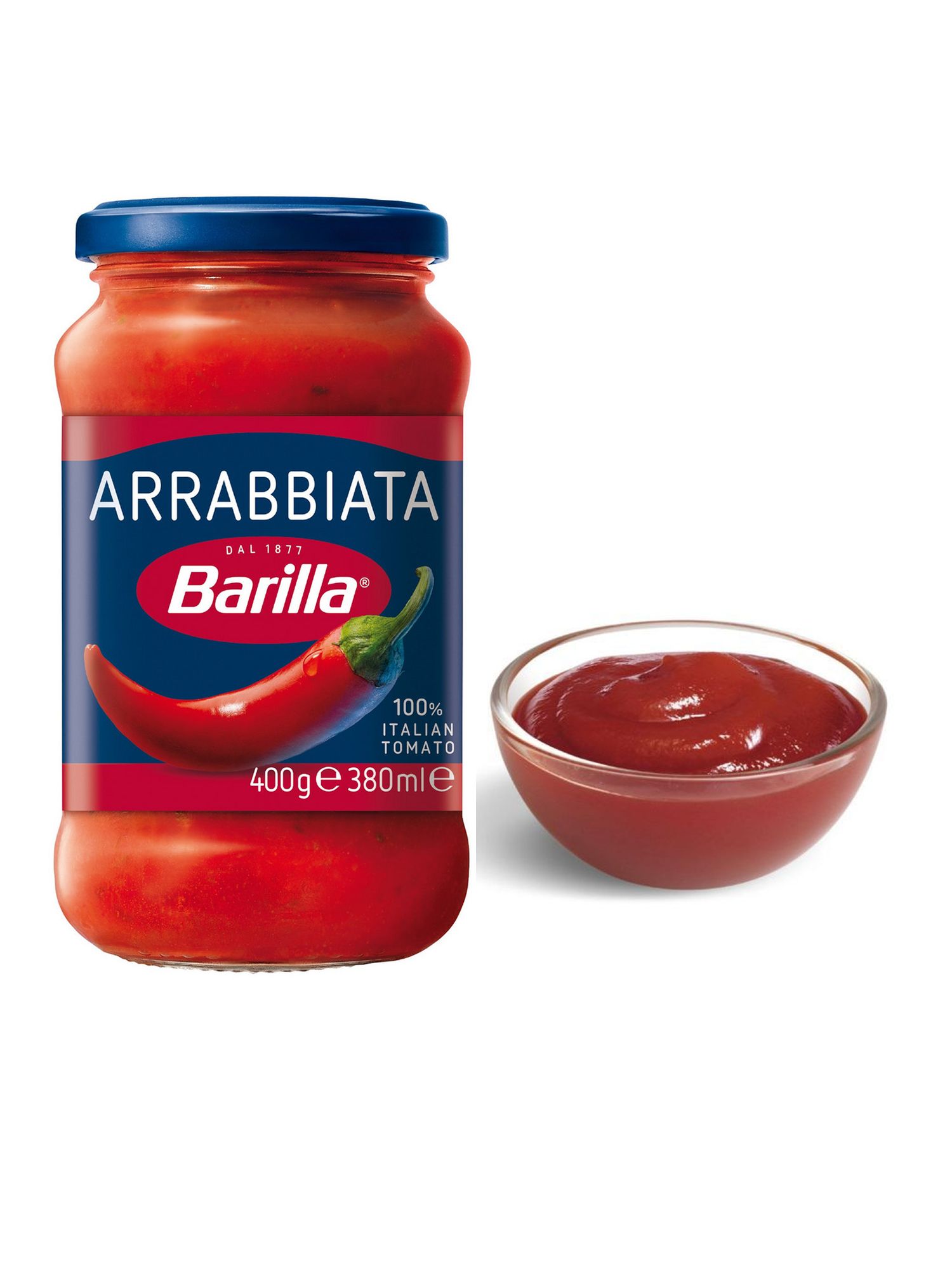 Соус томатный Barilla Арраббьята с перцем чили, 400г х 6шт.