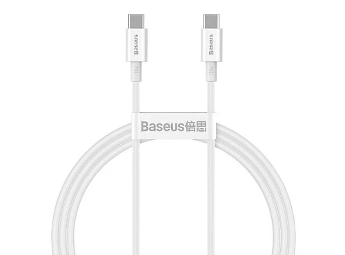 Кабель Baseus Superior Series Fast Charging Type-C 100W 2m (Белый)