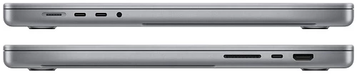 Ноутбук Apple Macbook Pro 16 2021 (M1 Pro 10-Core, GPU 16-Core, 16GB, 512GB) (16 ГБ, 512 ГБ, MK183, Серый Космос)