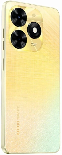 Смартфон Tecno Spark 20c 8/128GB Global (8 ГБ, 128 ГБ, Золотистый, Global)