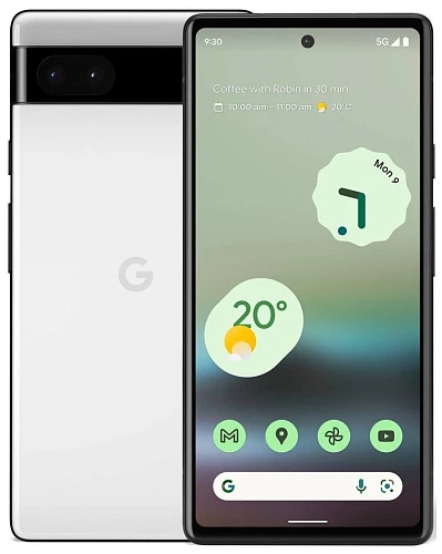 Смартфон Google Pixel 6a 6/128GB JP (6 ГБ, 128 ГБ, Белый, JP)
