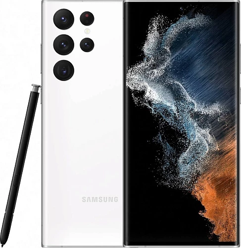 Смартфон Samsung Galaxy S22 Ultra 12/512GB (RU/A) (Белый, 12 ГБ, 512 ГБ, RU)