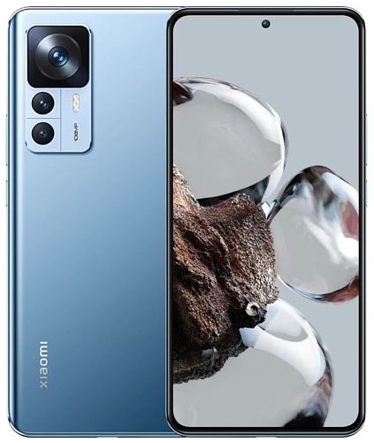 Смартфон Xiaomi 12T 8/128GB Global (Голубой, 8 ГБ, 128 ГБ, Global)
