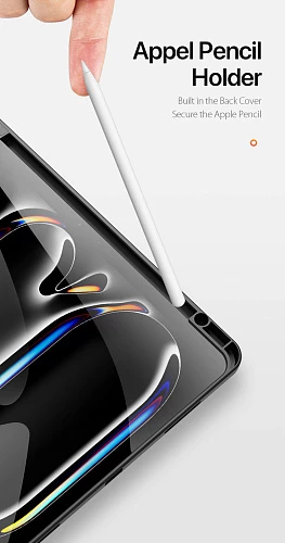 Чехол-книжка Gurdini Dux Ducis Domo Series для iPad Pro 11 (2024) (Розовый)
