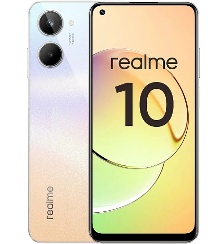 Смартфон Realme 10 4/128GB (Белый, 4 ГБ, 128 ГБ)