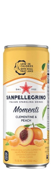 San Pellegrino (Сан Пеллегрино) - "Мандарин/персик" 0.33л
